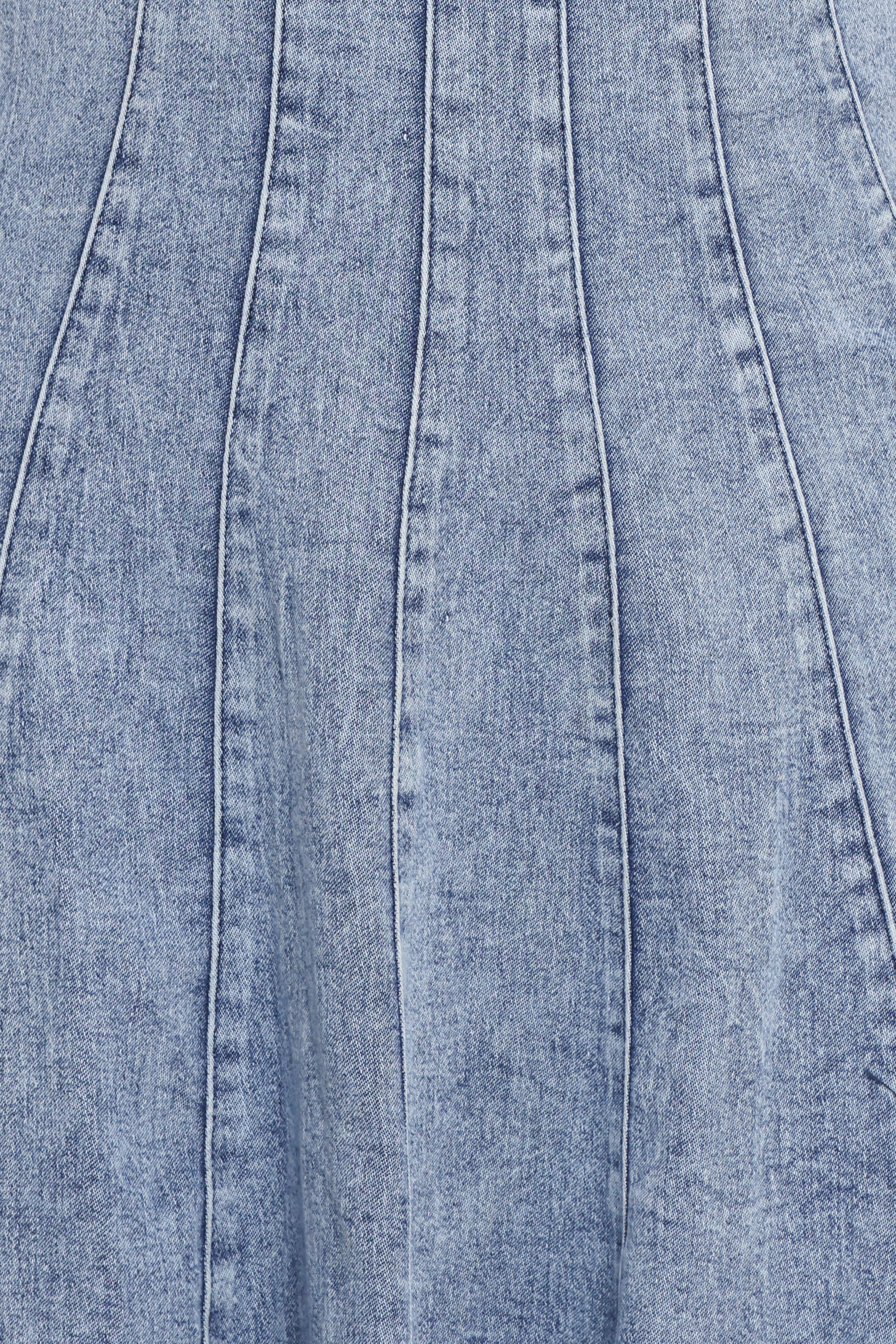 Una Midi Dress - Light Denim