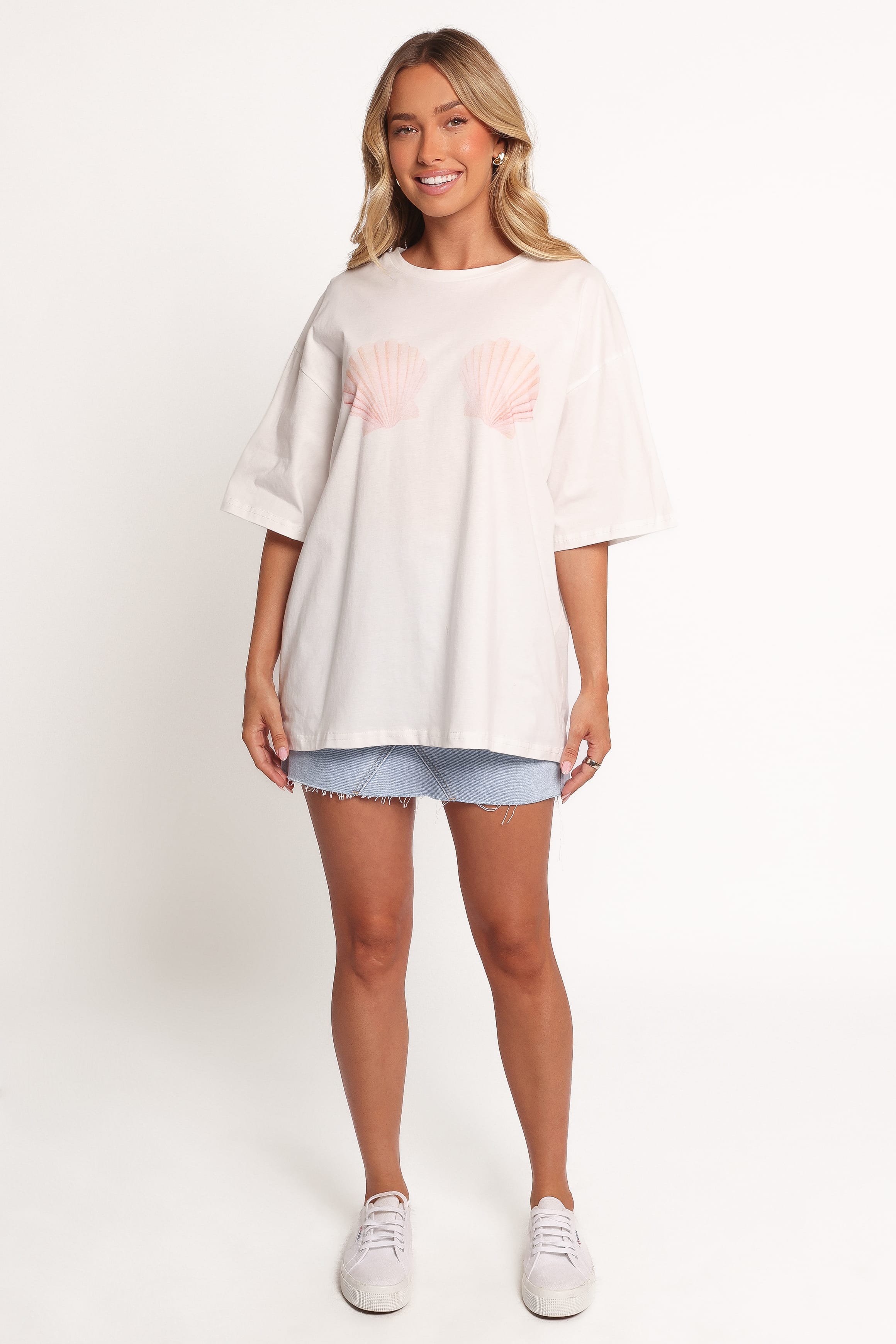 Sammie Graphic Tee - White
